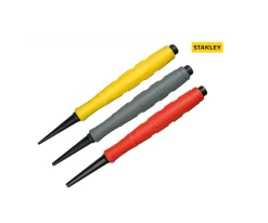 Stanley DynaGrip 0-58-930 Nail Punch Set 0.8, 1.6 &amp; 2.4mm -Stahlwille Store 0 58 930 1