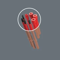 Wera 003471 Kraftform Kompakt 18 Piece Insulated VDE Interchangeable Screwdriver Set -Stahlwille Store 05003474001.tipp03