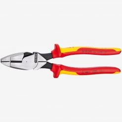 Knipex 09 08 240 VDE Insulated High Leverage Lineman's Combination Cutting Pliers -Stahlwille Store 09 08 240 2