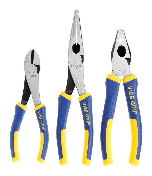 Irwin Vise-Grip 10505483 3 Piece Pro Plier Set 3 Irwin Vise-Grip 10505483 3 Piece Pro Plier Set