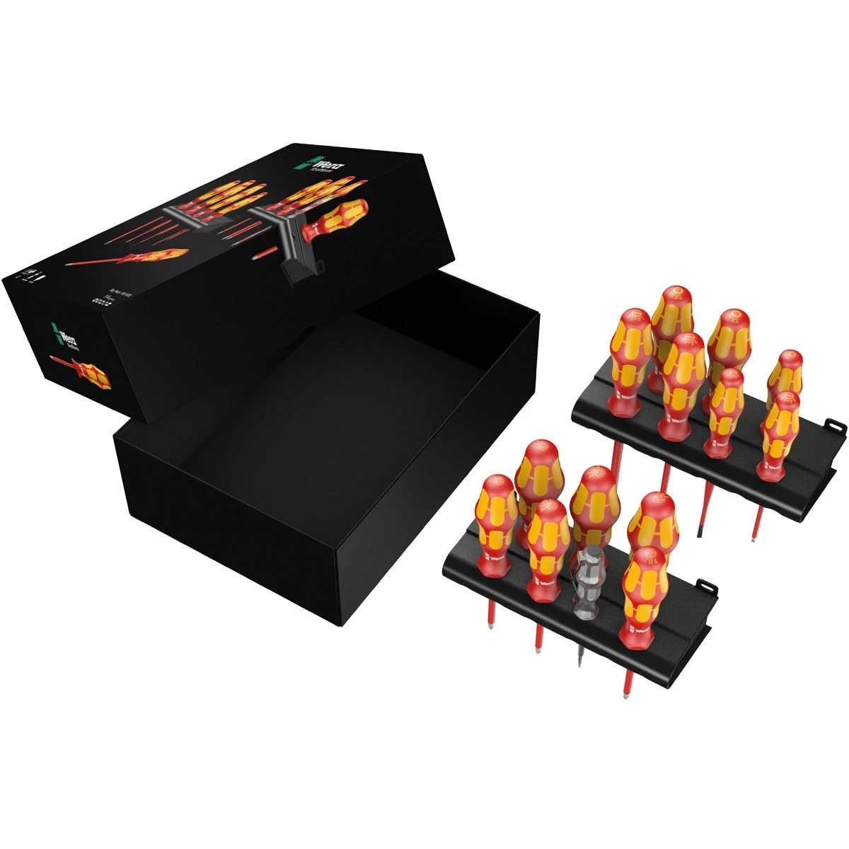 Wera 105631 Kraftform Plus 14 Piece Bigpack VDE Screwdriver Set PZ/PH/SL/TX 5 Wera 105631 Kraftform Plus 14 Piece Bigpack VDE Screwdriver Set PZ/PH/SL/TX - Image 3