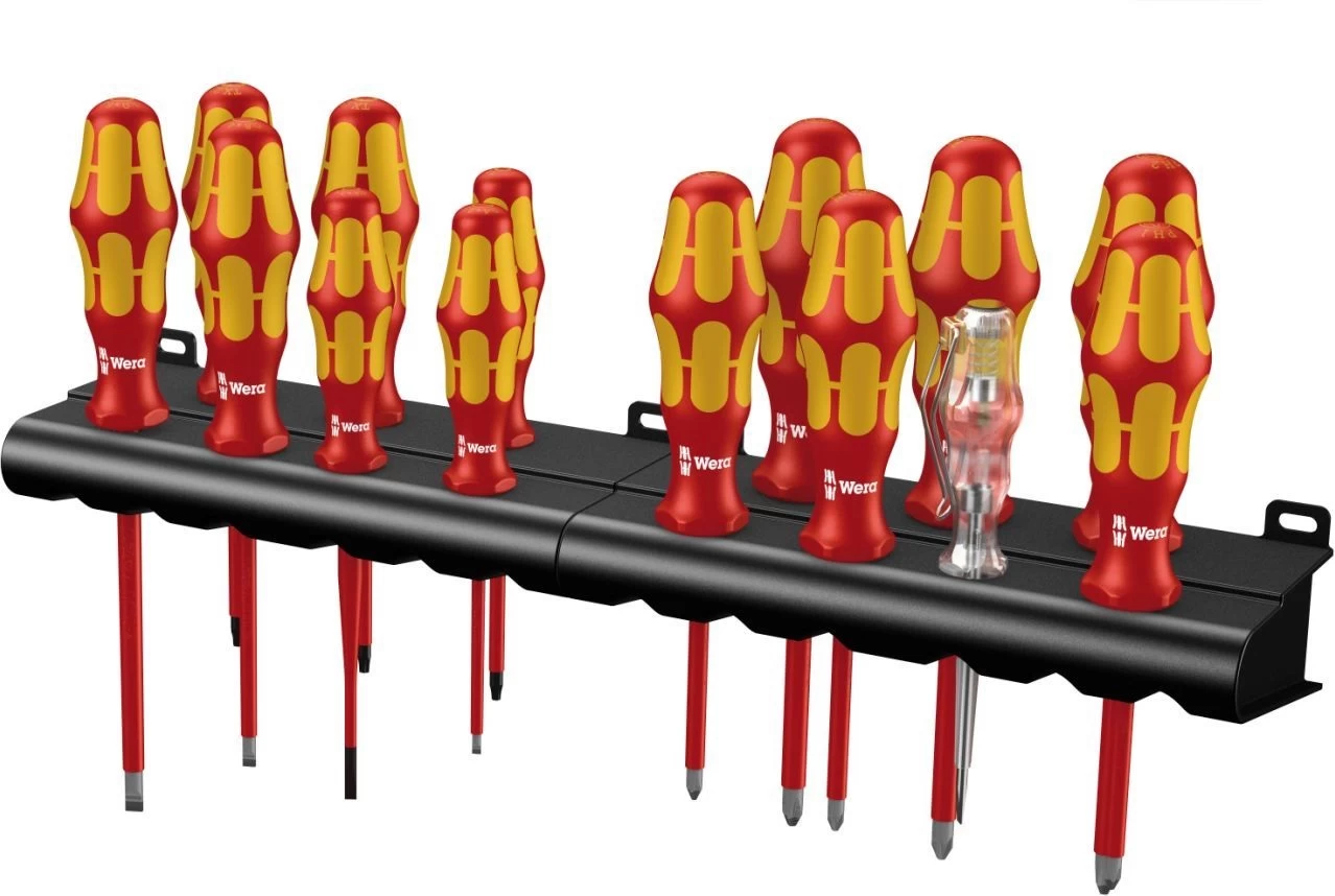 Wera 105631 Kraftform Plus 14 Piece Bigpack VDE Screwdriver Set PZ/PH/SL/TX 3 Wera 105631 Kraftform Plus 14 Piece Bigpack VDE Screwdriver Set PZ/PH/SL/TX