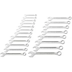 Stahlwille '13a/20' 20 Piece AF Open Box Combination Spanner Set 1/4" - 1.1/4" AF