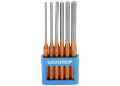 Gedore 119L 6 Piece Pin Punch Set 4-10mm In Holder