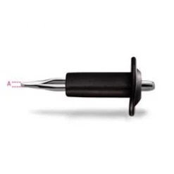 Beta 37PM Cape Chisel Ribbed Type With Hand Guard 8mm