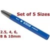 Expert By Facom CPSET5 5 Piece Centre Punch Set 2.5-10mm -Stahlwille Store 130311