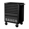 Bahco 1472K7BLACK E72 7 Drawer 26" Mobile Roller Cabinet Black -Stahlwille Store 1472K7BLACK