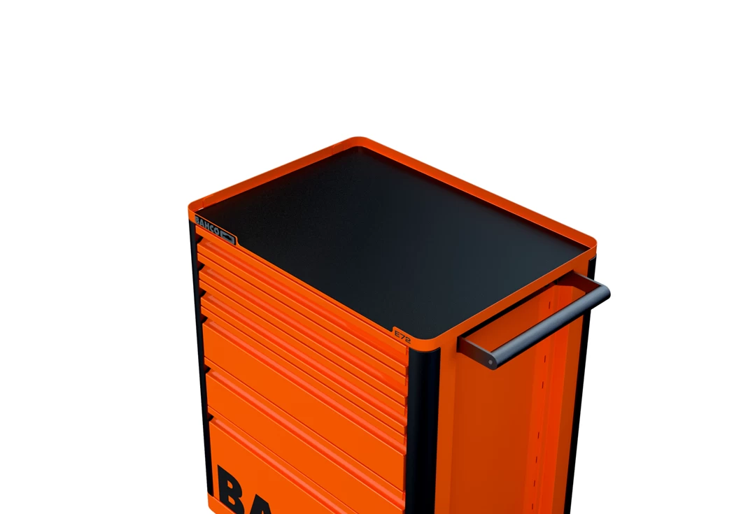 Bahco 1472K5 E72 5 Drawer 26" Mobile Roller Cabinet Orange 4 Bahco 1472K5 E72 5 Drawer 26" Mobile Roller Cabinet Orange - Image 2