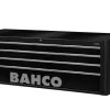 Bahco 1485KXL4BLACK Classic C85 XL 4 Drawer Top Chest Tool Box Black 1 Bahco 1485KXL4BLACK Classic C85 XL 4 Drawer Top Chest Tool Box Black -Stahlwille Store 1485KXLBLACK