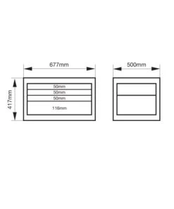 Bahco 1485K4 C85 Classic 4 Drawer Top Chest Orange -Stahlwille Store 1485k4DIMS