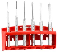 Facom 246.JS6 Drift Punch Set For Spring Pin Removal 2-8mm In Rack