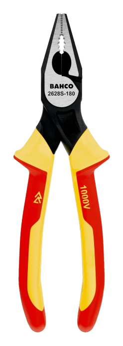 Bahco 2628S-180 1000V Insulated Combination Steel Wire Cutter Pliers 180mm -Stahlwille Store 2628S 180 2