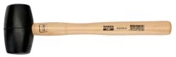 Bahco 3625RM-65 Rubber Mallet With Wooden Handle 440g