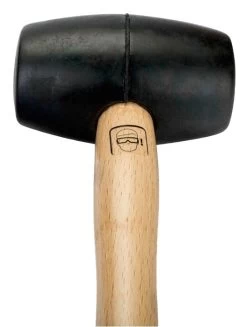 Bahco 3625RM-65 Rubber Mallet With Wooden Handle 440g -Stahlwille Store 3625RM 65 2