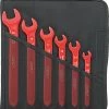 Stahlwille 12160/6 VDE 1000V Insulated 6 Piece Single Open End Spanner Set 10-22mm -Stahlwille Store 96404301