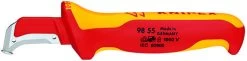 Knipex 98 55 VDE Insulated Cable Knife 155mm