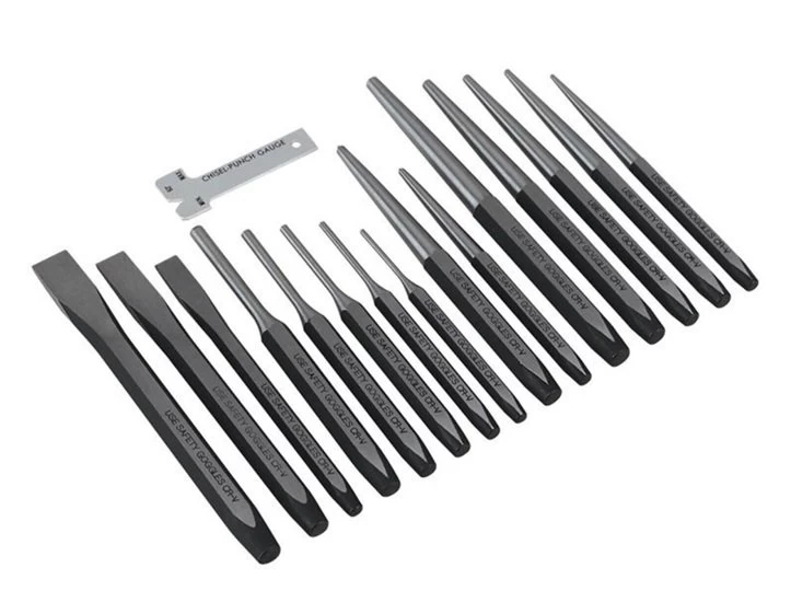 Sealey AK9216 16 Piece Punch And Chisel Set 3 Sealey AK9216 16 Piece Punch And Chisel Set