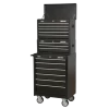 Sealey AP22BSTACK 14 Drawer Tool Box Stack - Roll Cab, Top & Mid Chests - Black 1 Sealey AP22BSTACK 14 Drawer Tool Box Stack - Roll Cab, Top & Mid Chests - Black -Stahlwille Store AP22BSTACK PIC2