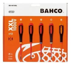 Bahco BE-9878SL ERGO 12 Piece VDE Insulated Slim Blade Screwdriver Set SL/PH/PZ/TX -Stahlwille Store BE 9878SL 4