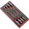 Facom MODM.AN1SLS 8 Piece Tethered Slotted And Phillips Screwdriver Set Supplied In Foam Module Tray -Stahlwille Store MODM.AN1SLS PH01 scaled 1