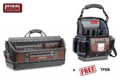Veto Pro Pac OT-XXL Extra Large Open Top Contractors Tool Bag + TP6B FREE