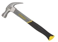 Stanley STHT0-51310 Curved Claw Hammer Fibreglass Shaft 570g / 20oz