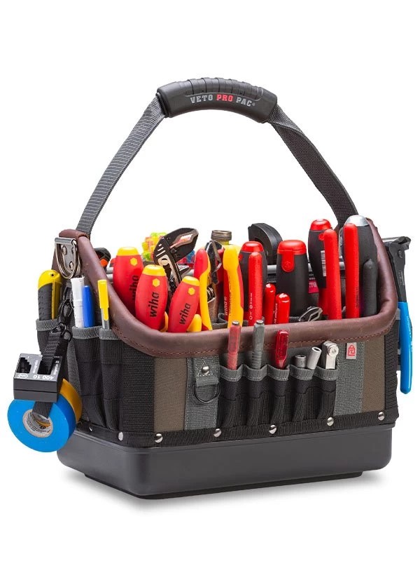 Veto Pro Pac TECH OT-LC Large Open Top Technician Tool Bag + TP6B FREE 6 Veto Pro Pac TECH OT-LC Large Open Top Technician Tool Bag + TP6B FREE - Image 4