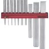 Teng WRPC10 10 Piece Punch &amp; Chisel Set On Wall Rack
