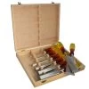 Irwin 197791 Marples 8 Piece Splitproof Bevel Edge Chisel Set In Storage Box -Stahlwille Store XMS22CHISET8