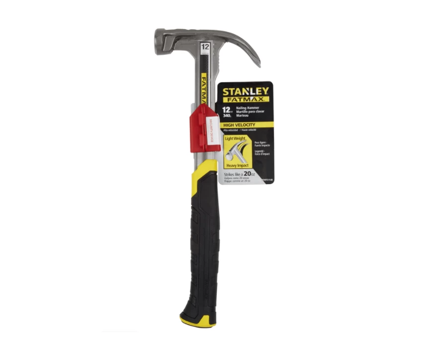 Stanley FatMax XTHT1-51148 High Velocity Curved Claw Hammer 12oz / 340g 3 Stanley FatMax XTHT1-51148 High Velocity Curved Claw Hammer 12oz / 340g